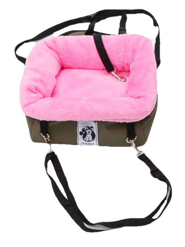 Doggy Car Seat with Fleece Padding