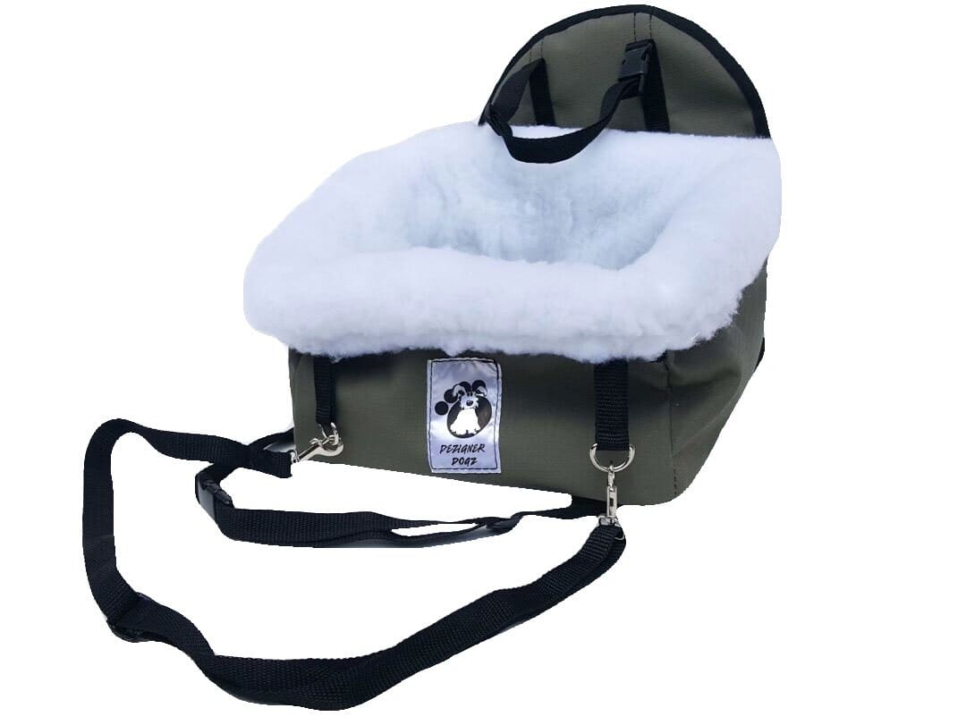 Doggy Car Seat with Fleece Padding